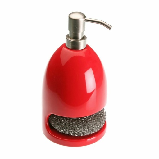 Dispensador de Jabón Versa Cerámica 11 x 21 x 11 cm Estropajo