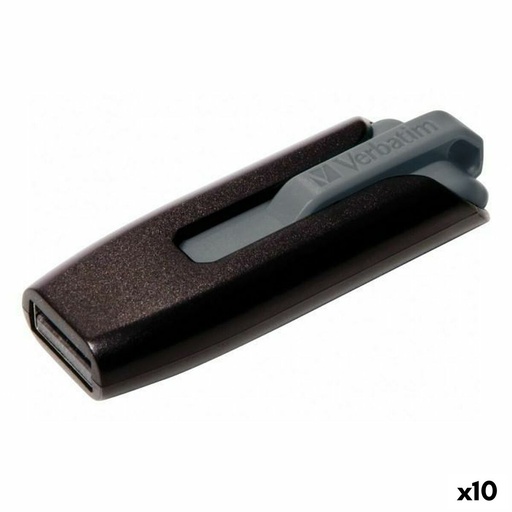 Memoria USB Verbatim V3 STORE ´N´GO Negro 32 GB (10 Unidades)