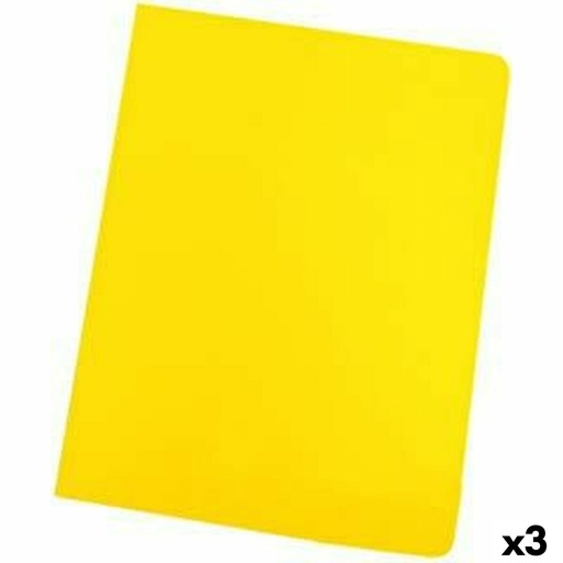 Set de Subcarpetas Elba Amarillo A4 50 Piezas (3 Unidades)