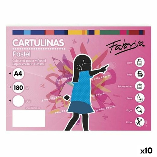 Cards Fabrisa White (10 Units)