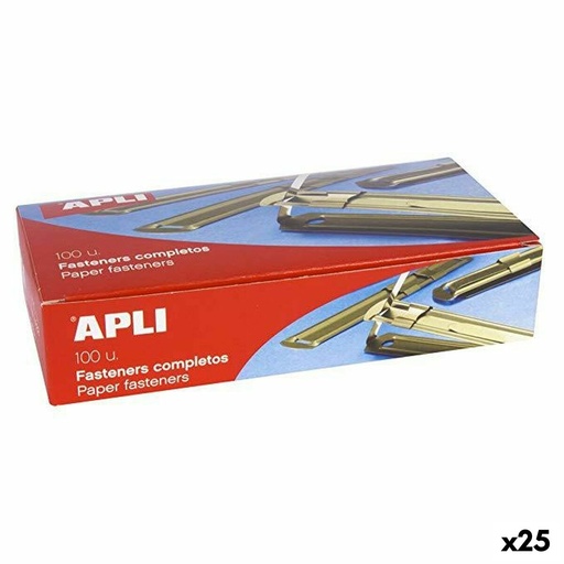 Fastener Apli Dorado (25 Unidades)
