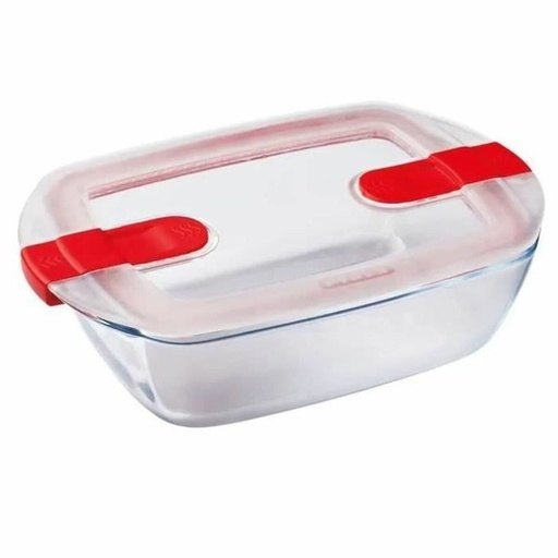 Recipiente Conservador de Alimentos Pyrex Blanco Transparente 1,1 L