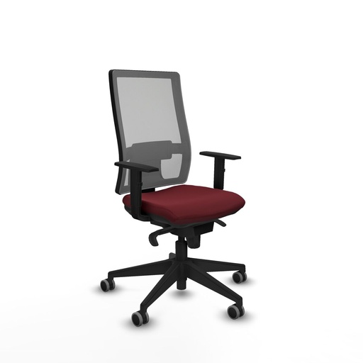 Office Chair Piqueras y Crespo 1D066G0 Maroon