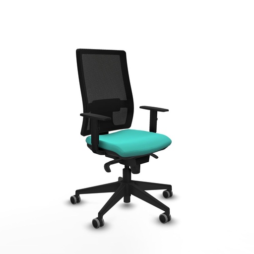 Office Chair Piqueras y Crespo 1D066G0 Turquoise