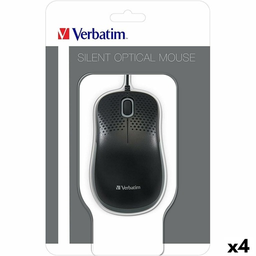 Optical mouse Verbatim Silent (4 Units)