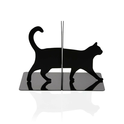 Sujetalibros Versa Metal Hierro Gato 10 x 14 x 10 cm