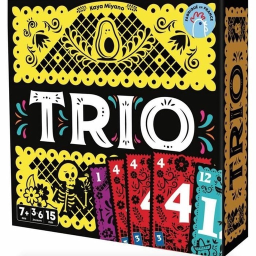 Juego de Mesa Asmodee Trio (FR)