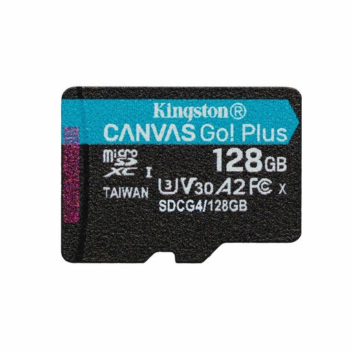 Micro SD Memory Card with Adaptor Kingston SDCG4/128GBSP 128 GB