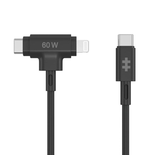 Cable USB-C Hyper HyperJuice Negro 1,5 m