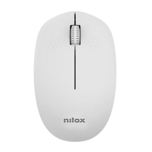 Ratón Inalámbrico Óptico Nilox Negro Gris 1000 dpi