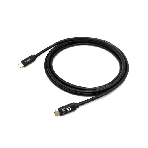 Cable USB-C a USB-C Equip 12834607101 Negro