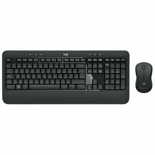 Keyboard and Mouse Logitech 920-008679 Italian QWERTY White Black