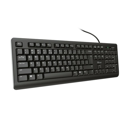 Teclado Trust 23883 PRIMO Negro Qwerty Español