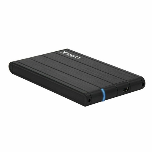 Funda Disco Duro TooQ TQE-2530B 2.5" SATA USB 3.0 Negro 2,5"
