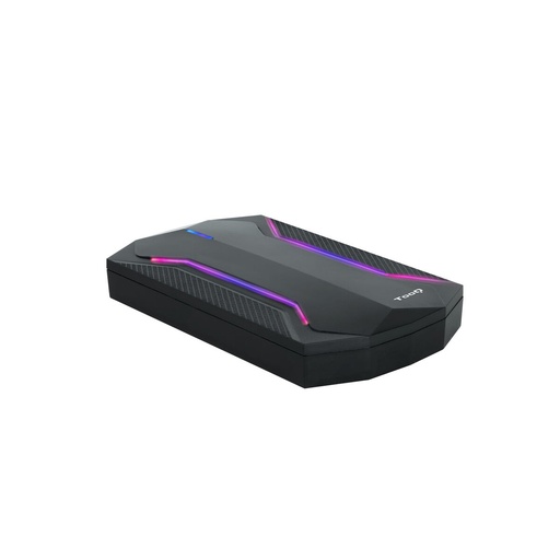 Carcasa para Disco Duro TooQ TQE-2599RGB Negro 2,5"
