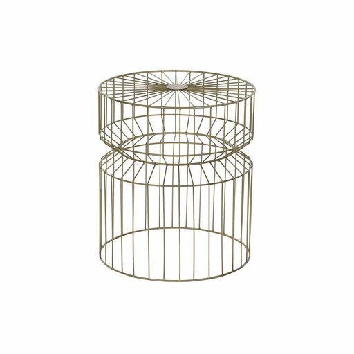 Mesita Auxiliar DKD Home Decor Dorado 40,5 x 40,5 x 46 cm