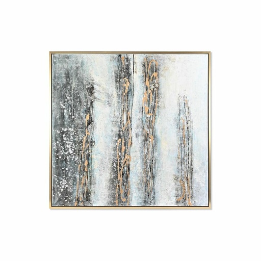Lienzo DKD Home Decor Poliestireno Lienzo 131 x 4 x 131 cm