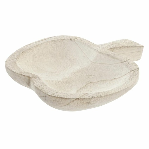 Centro de Mesa DKD Home Decor Marrón Madera de Paulonia 28 x 25 x 5 cm